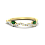 marquise-accent-curved-emerald-wedding-band-in-yellow-gold-fdens11656bgemgrsleep-nl-yg.jpg